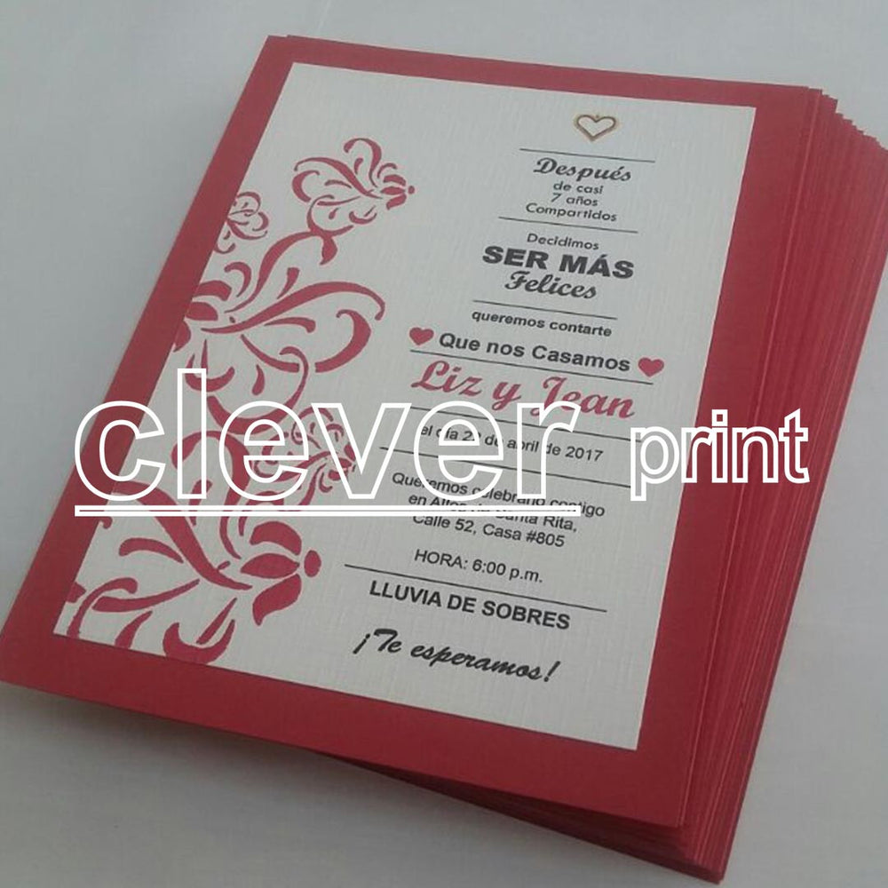 Clever Print - Invitaciones