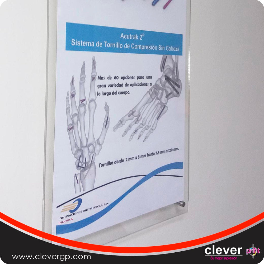 Afiches, acrílicos, letreros, impresiones, Clever Print