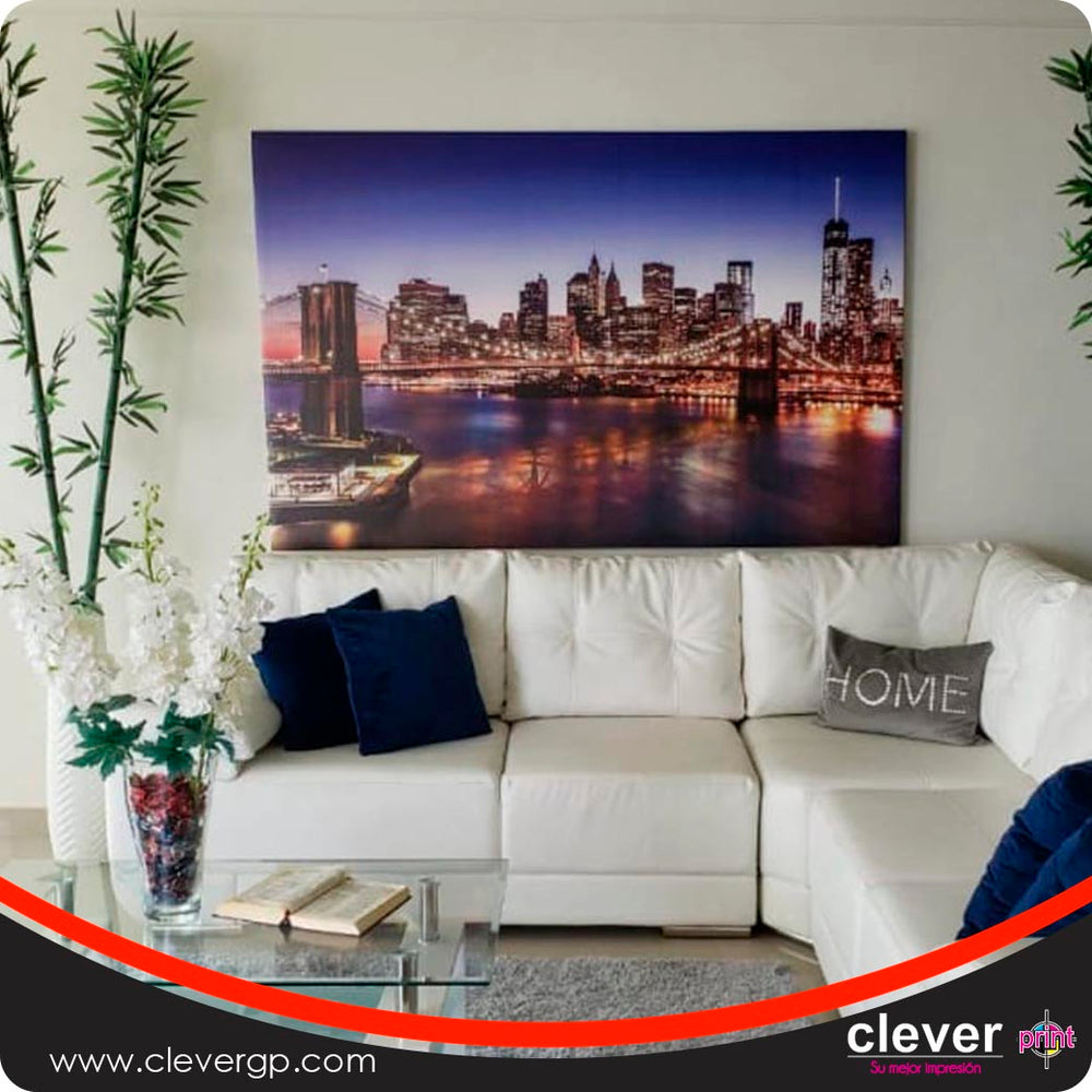 Impresión, canvas, clever print