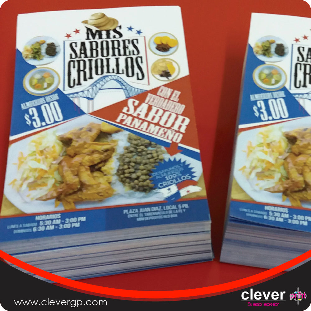 Clever Print, Volantes