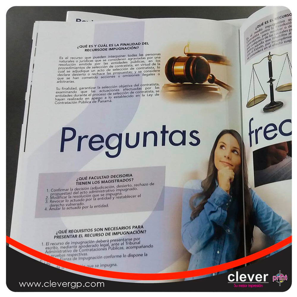 Impresión de Folletos o Catálogos