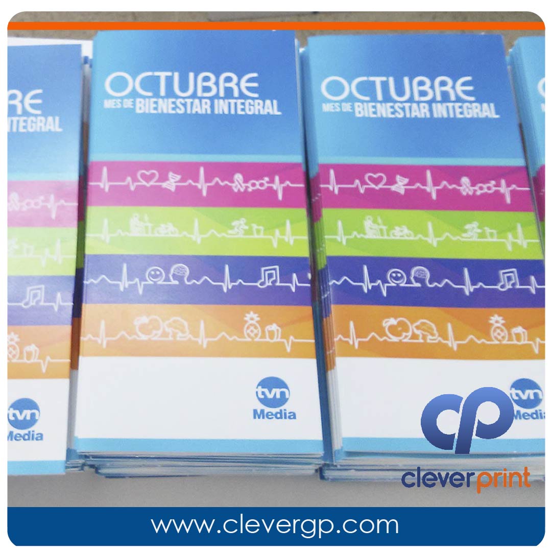 Trìpticos o Brochures 8.5 x 11 pulgadas