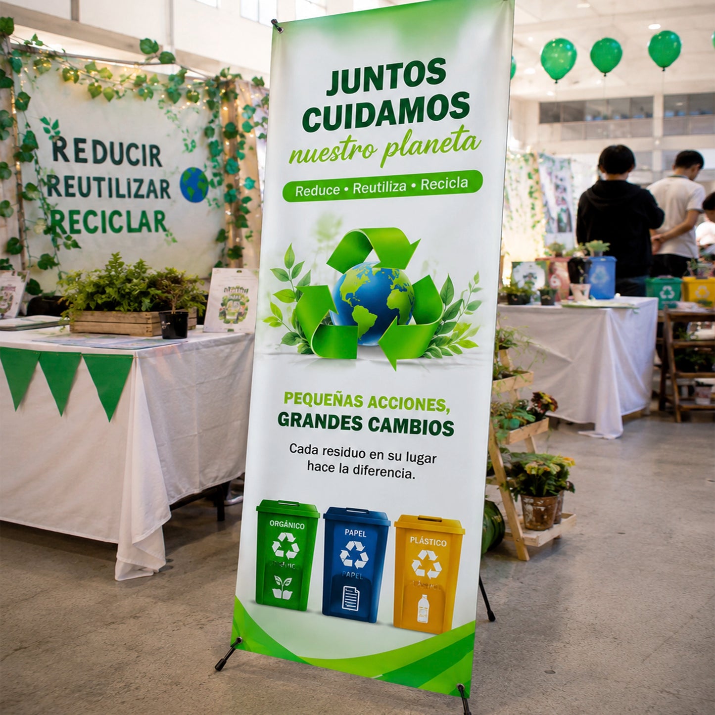 Banner tipo Arañita 60cm x 160cm
